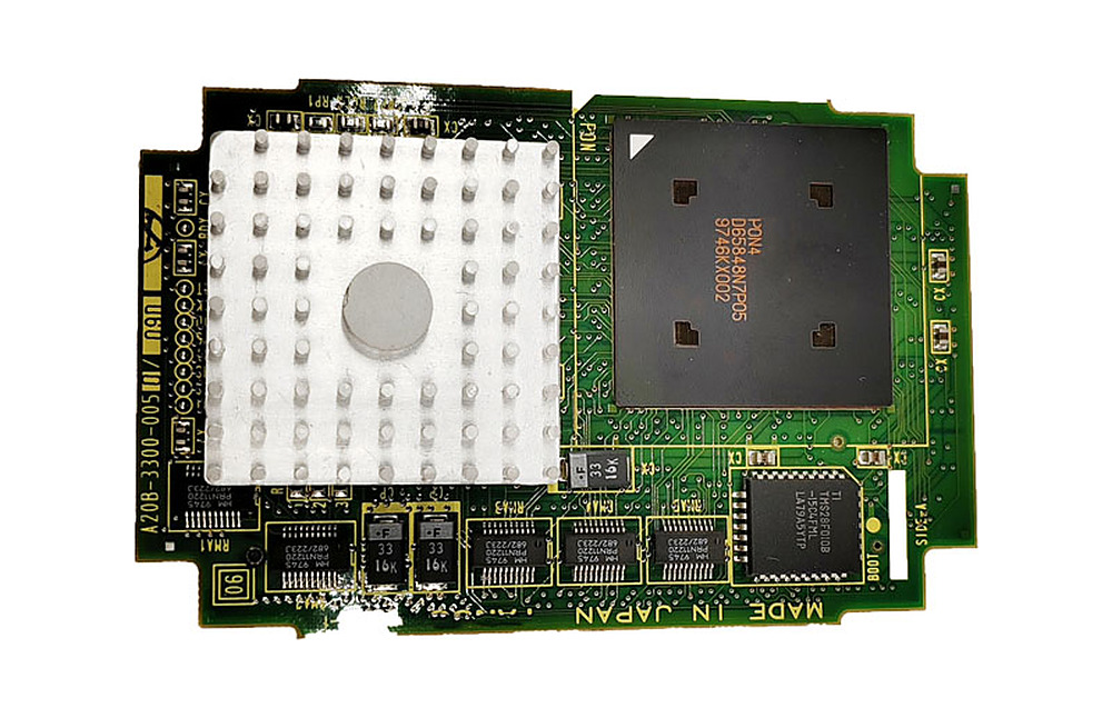 FANUC CNC Main Board A20B-8101-0770 PCB Circuit Board detail view